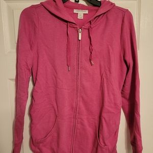 Motherhood Maternity Zip Up Hoodie Jacket